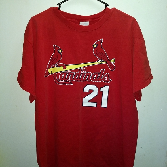 Majestic Other - ST LOUIS CARDINALS JERSEY TEE - TINO MARTINEZ #21 Majestic Other - ST LOUIS CARDINALS JERSEY TEE - TINO MARTINEZ #21